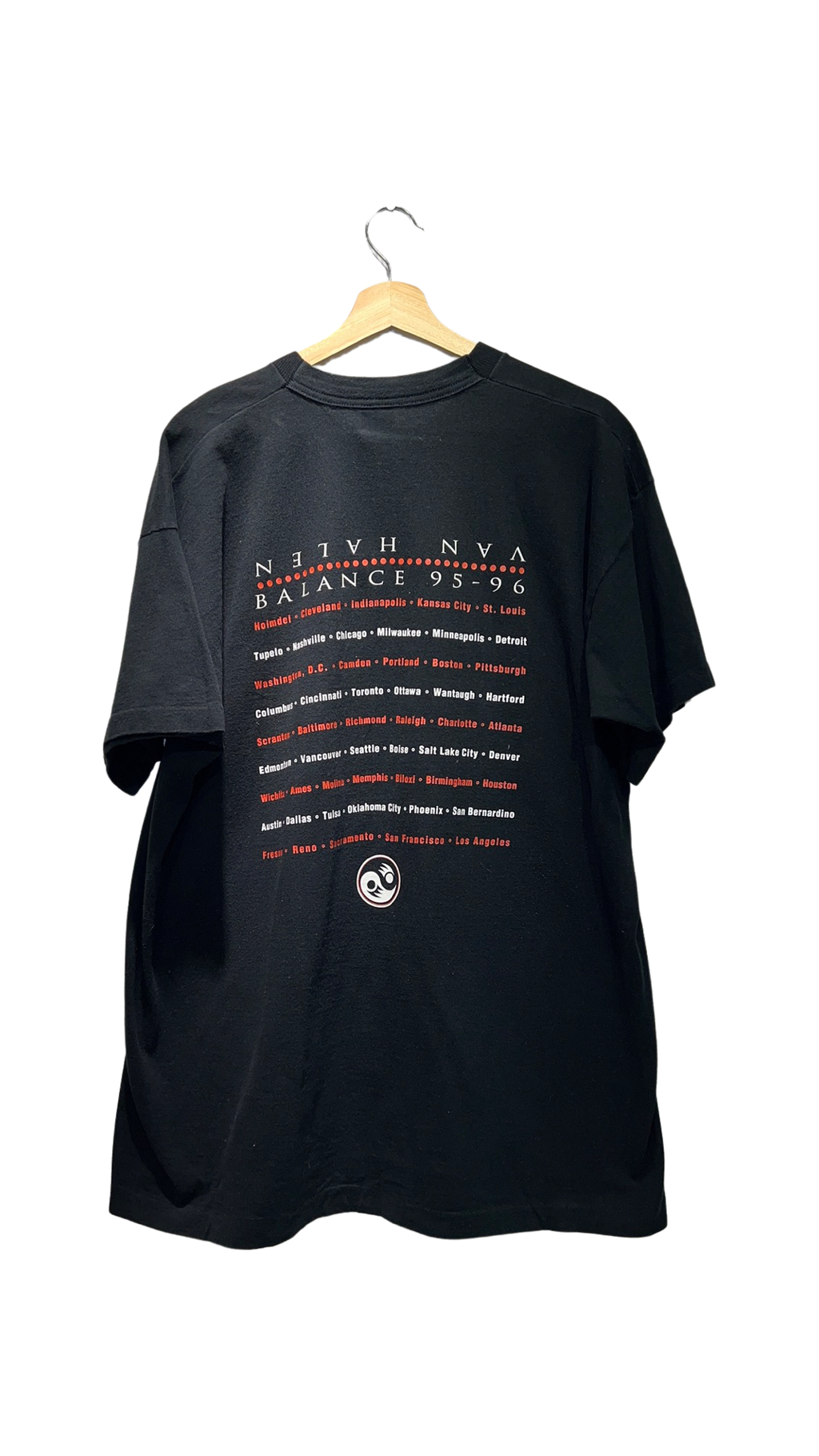 Vintage 1995 Van Halen Balance Tour Tee KIF Vintage